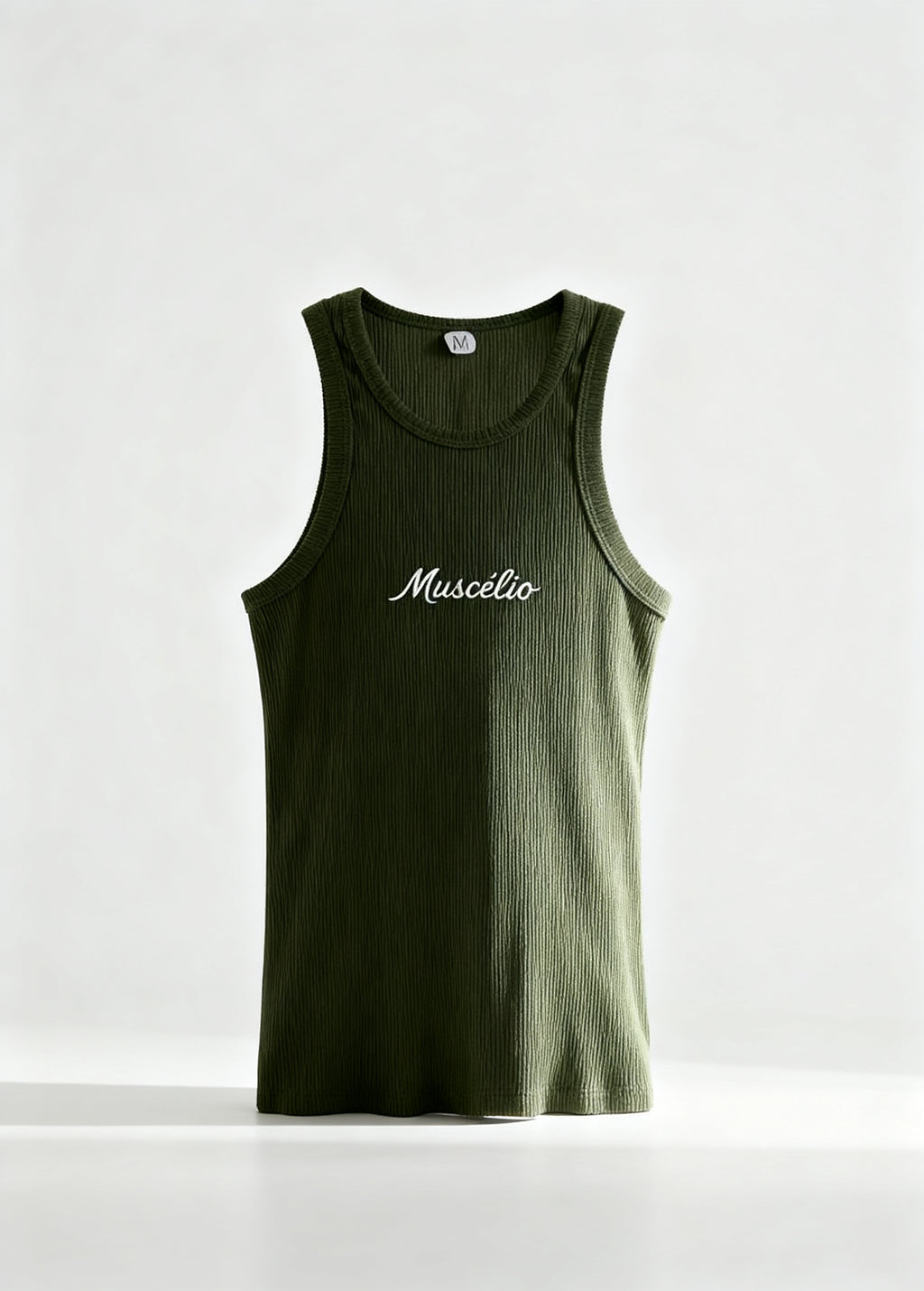 Cotton Ribb Premium Olive Green