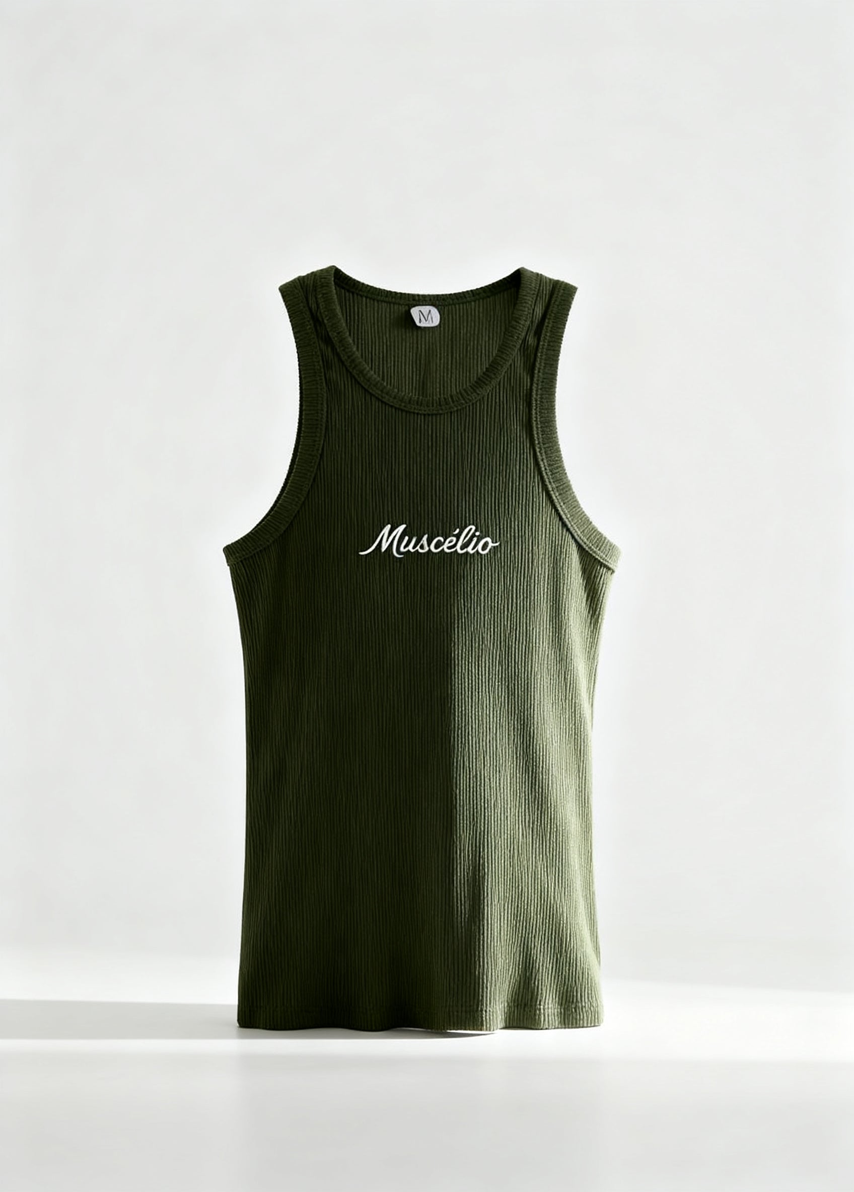 Cotton Ribb Premium Olive Green