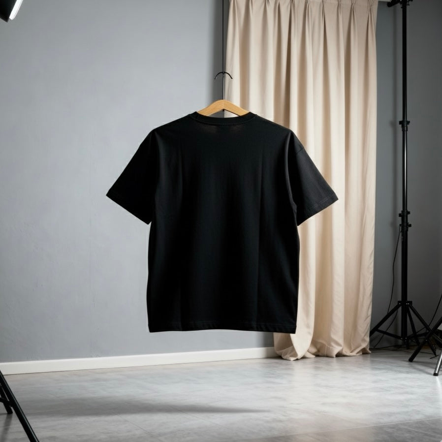 Cotton T-Shirts Black