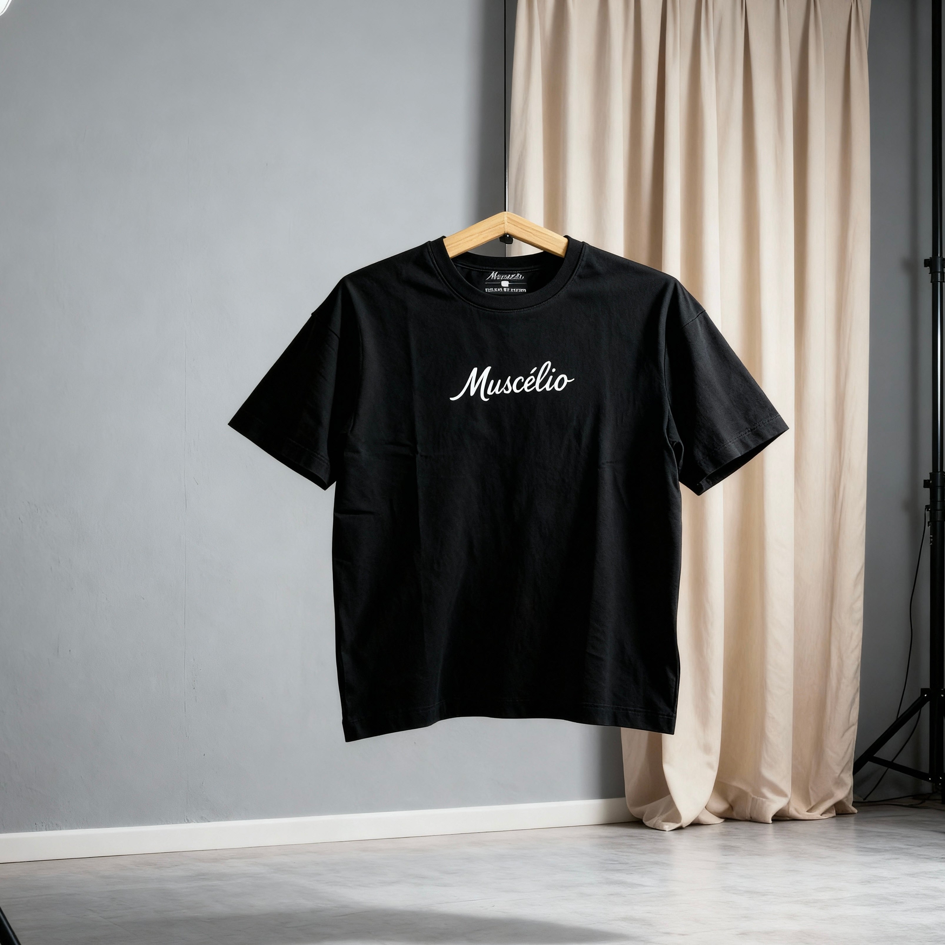 Cotton T-Shirts Black