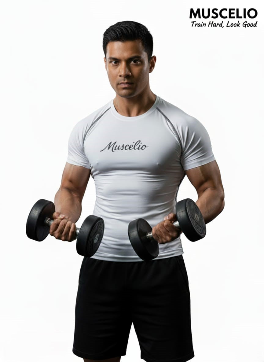 Premium Half Sleeve Compressions White