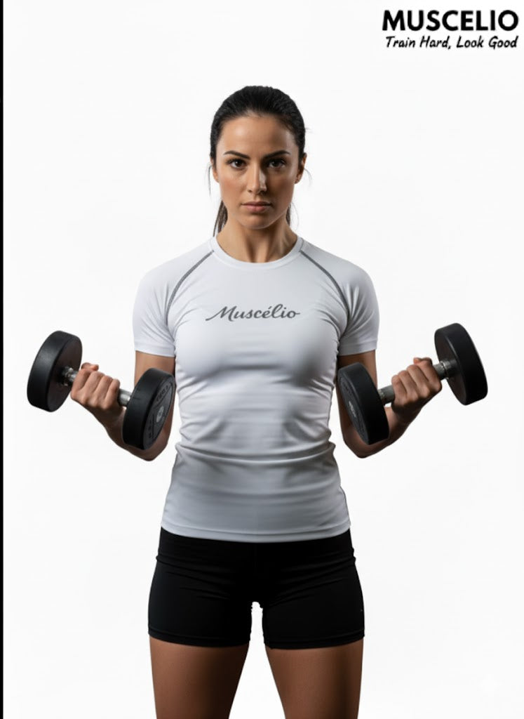 Women Premium Half Sleeve Compression T - Shirt